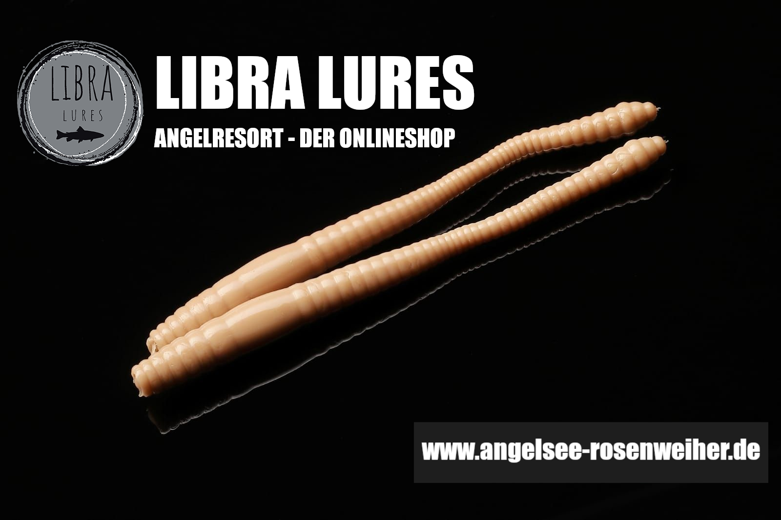Libra Lures Dying Worm 70mm Farbe: 035-Pellets Geschmack: Käse - ANGELRESORT