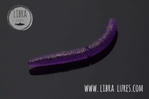 DYING WORM- 020 - PURPLE WITH GLITTER