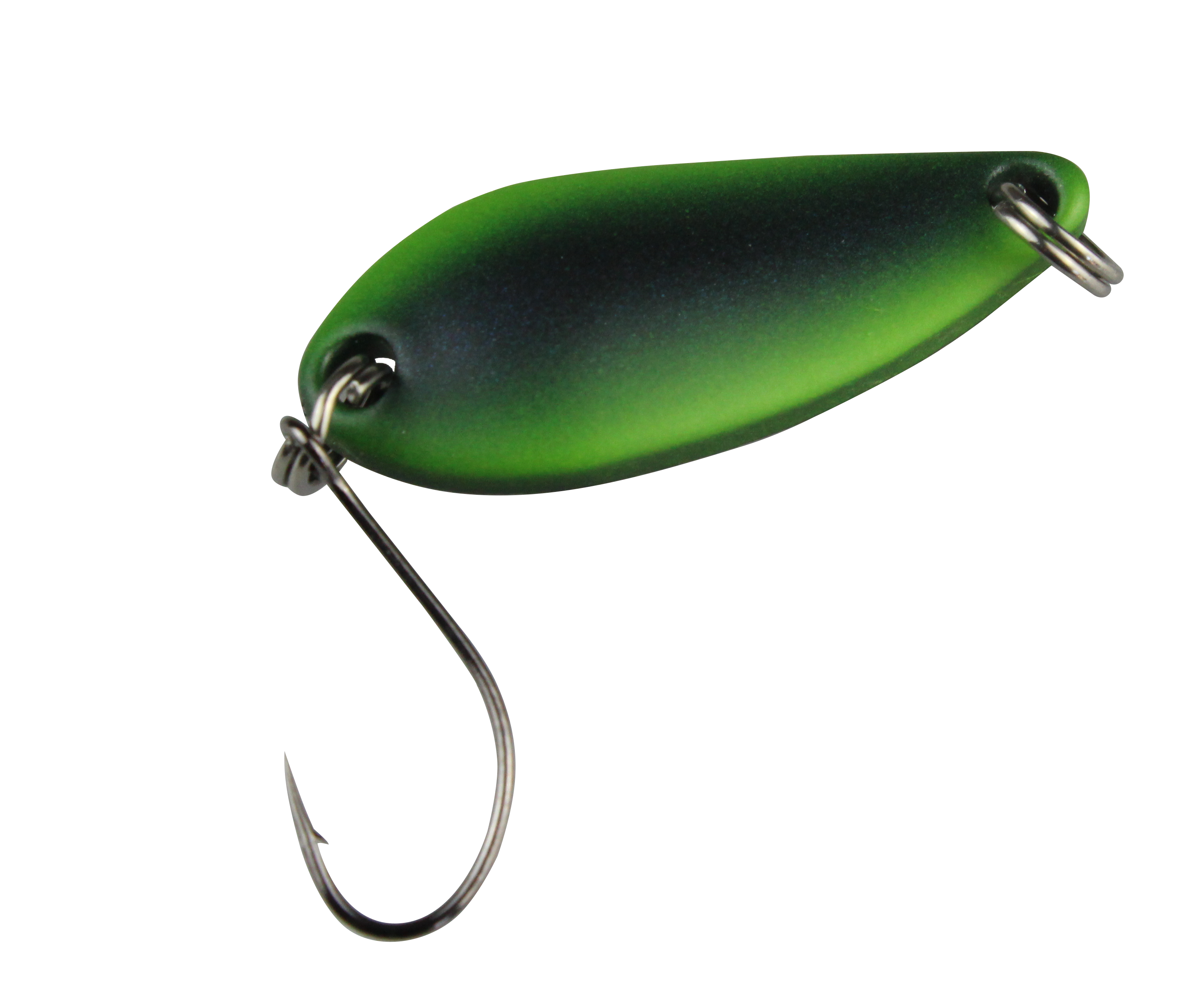 Fishing Tackle Max - Spoon Diamond 3,8g - 3,0cm grün/schwarz